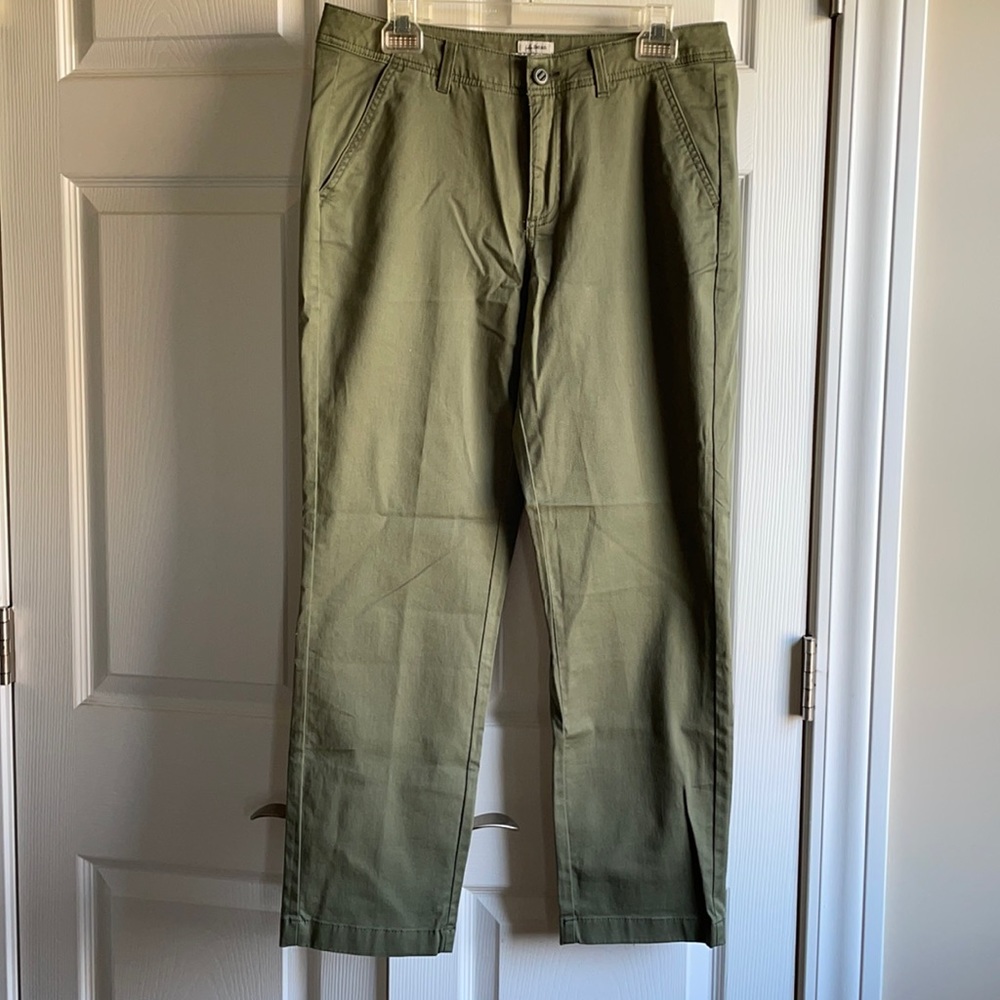 LL Bean chino pants 10 P